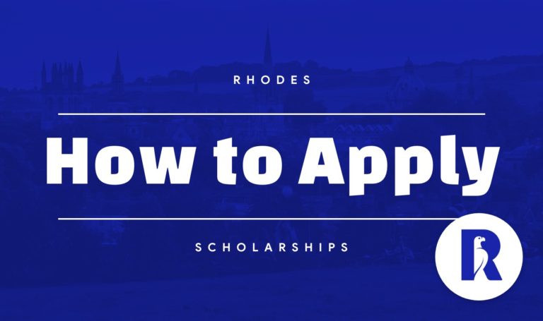 How To Apply For The Rhodes Scholarship - Student Awards